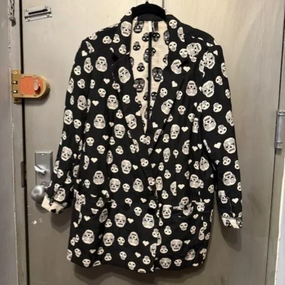 Vintage Skull Blazer - Picture 2 of 15